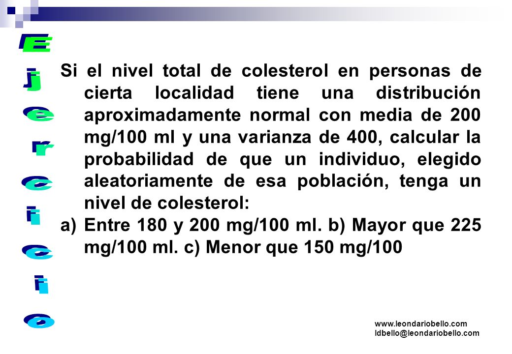 cual es el promedio normal de colesterol en una persona